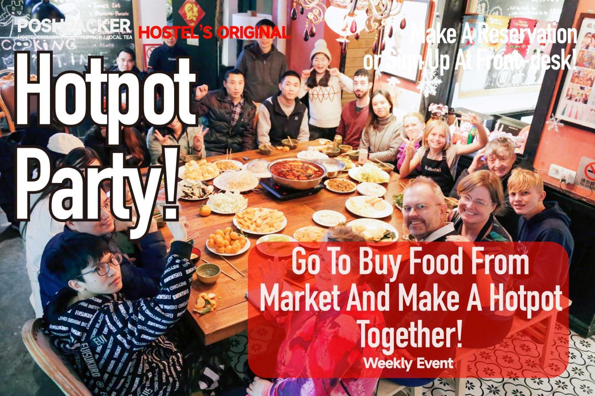 Chengdu Mix Hostel Courtyard Poshpacker Εξωτερικό φωτογραφία